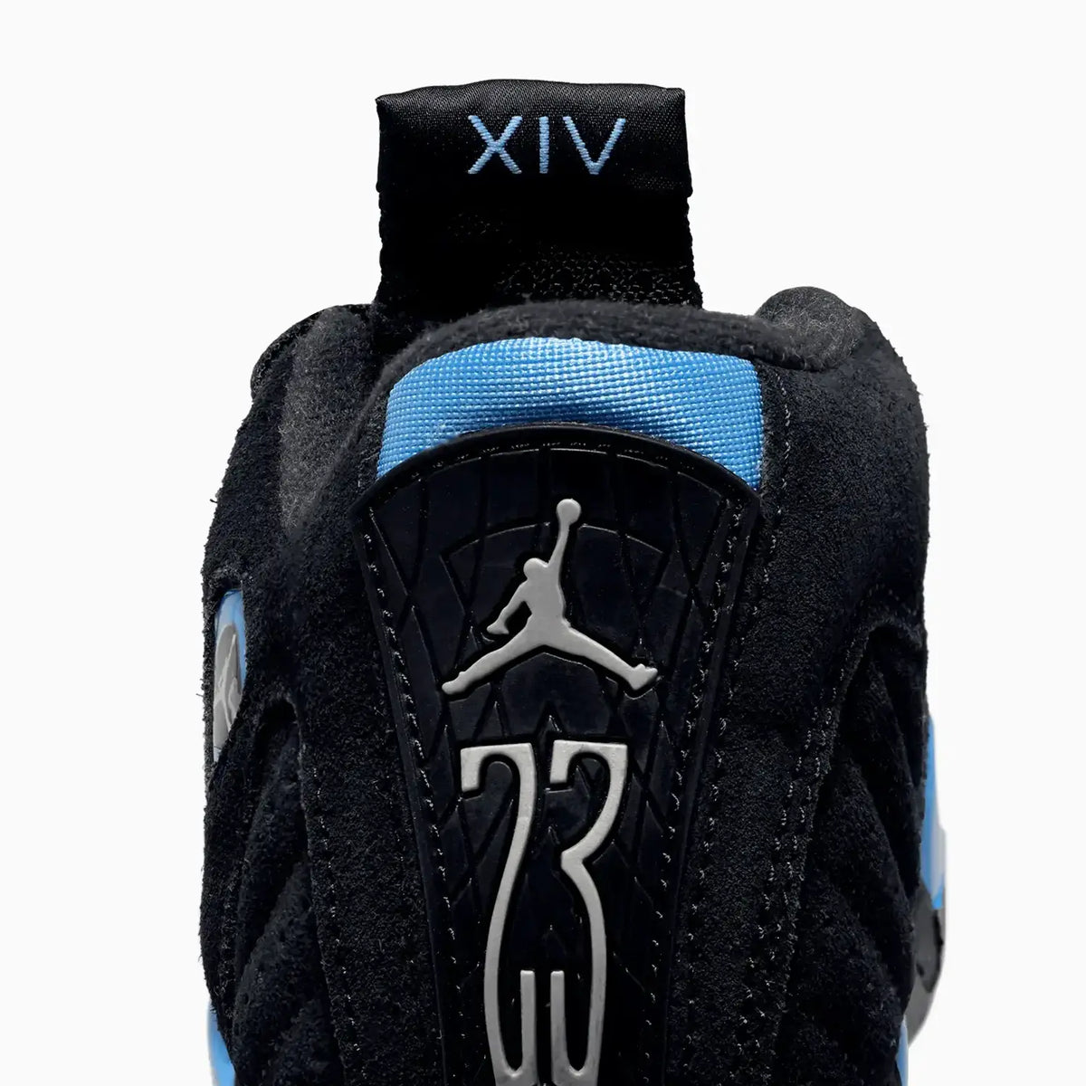 Kid's Air Jordan 14 Retro 'Black University Blue' Pre School