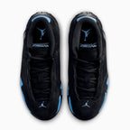 Kid's Air Jordan 14 Retro 'Black University Blue' Pre School