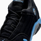 Kid's Air Jordan 14 Retro 'Black University Blue' Pre School