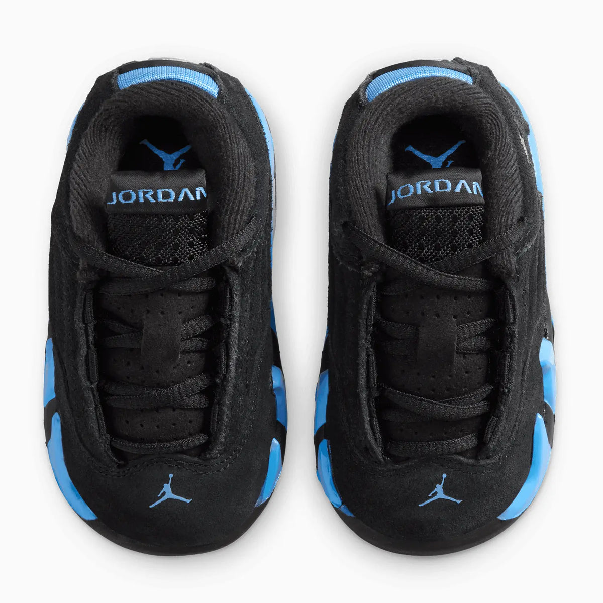 Kid's Air Jordan 14 Retro 'Black University Blue' Toddlers