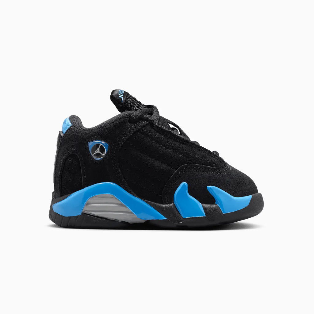 Chaussures enfant Air Jordan 14 Retro « Black University Blue » pour tout-petits