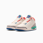 Kid's Air Jordan 3 Retro 'Chalk and True Blue' Grade School