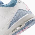 Air Jordan 3 Rétro pour enfant « White Cobalt Bliss » (Taille scolaire)