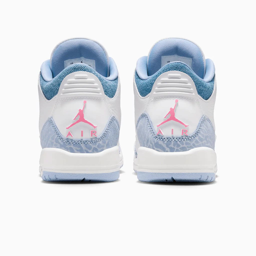 Air Jordan 3 Rétro pour enfant « White Cobalt Bliss » (Taille scolaire)