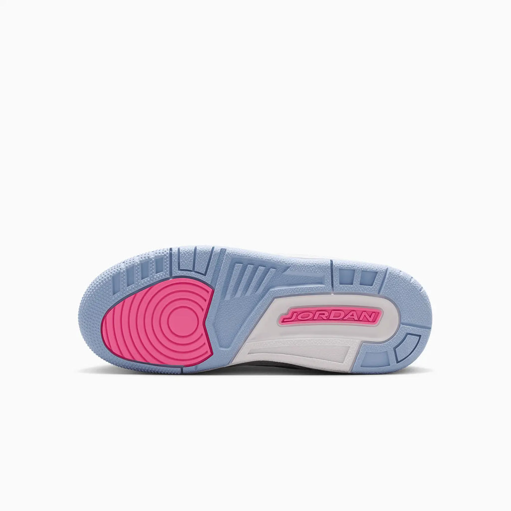 Air Jordan 3 Rétro pour enfant « White Cobalt Bliss » (Taille scolaire)