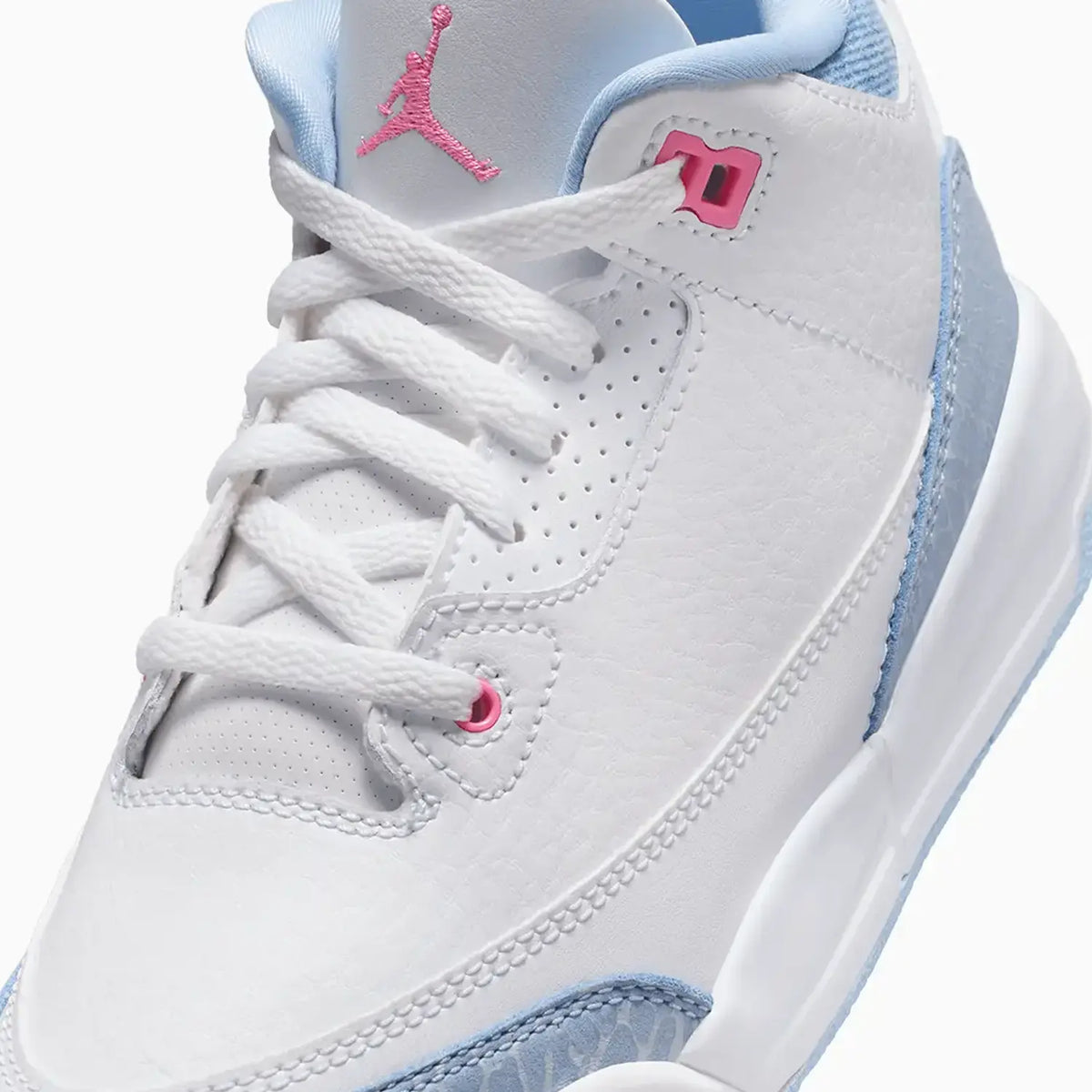 Air Jordan 3 Retro para niños 'White Cobalt Bliss' Preescolar