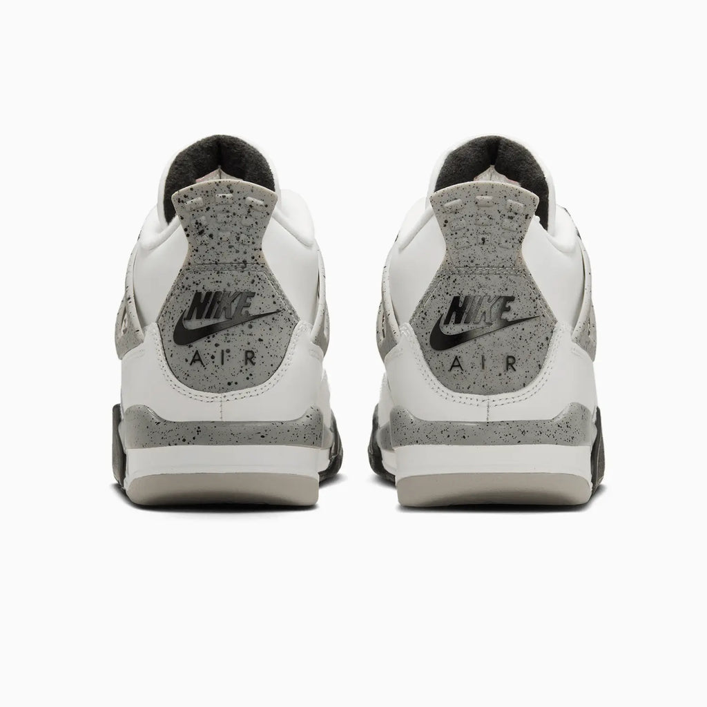 Air Jordan 4 Rétro OG « White Cement » pour enfant (taille scolaire)