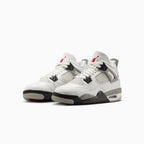 Air Jordan 4 Rétro OG « White Cement » pour enfant (taille scolaire)