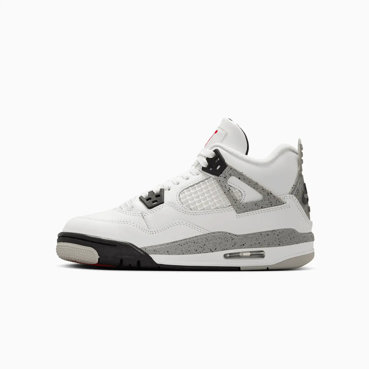 Kid's Air Jordan 4 Retro OG 'White Cement' Grade School