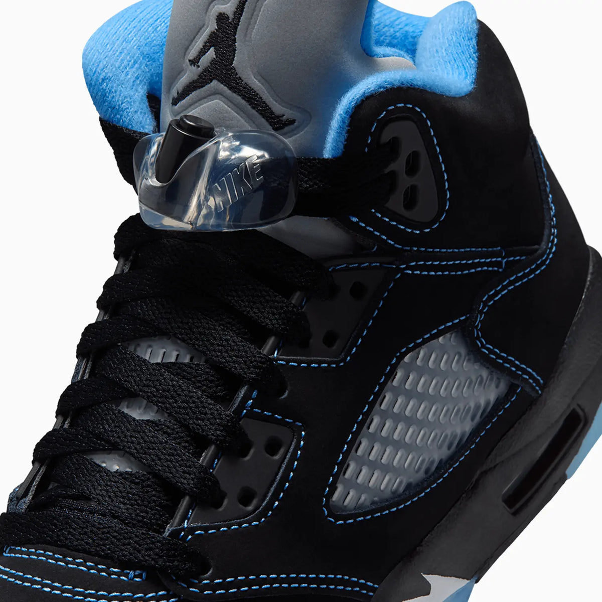 Kid's Air Jordan 5 Retro 'Black University Blue' Grade School