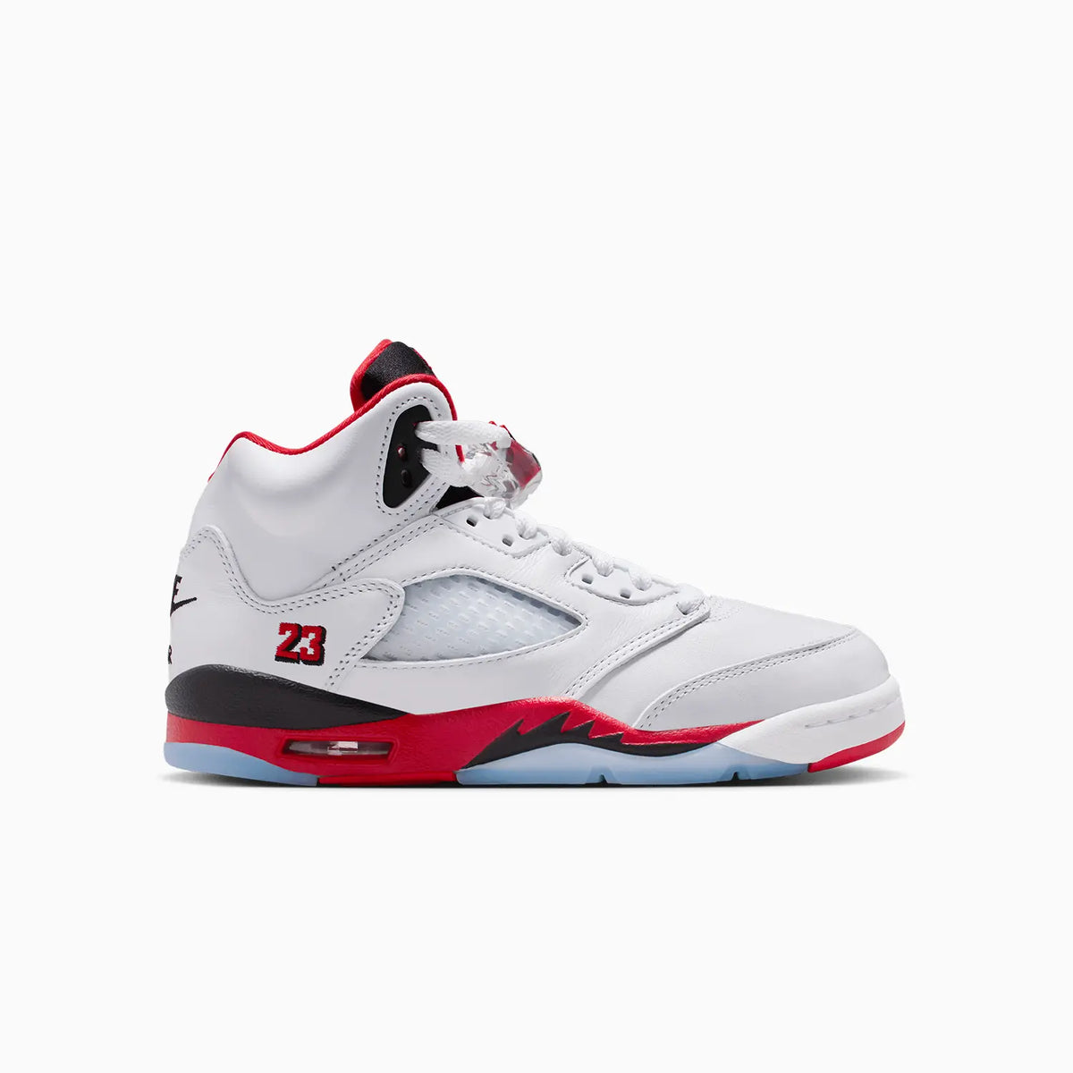 Air Jordan 5 Retro OG 'Fire Red Black Tongue' para niños de primaria