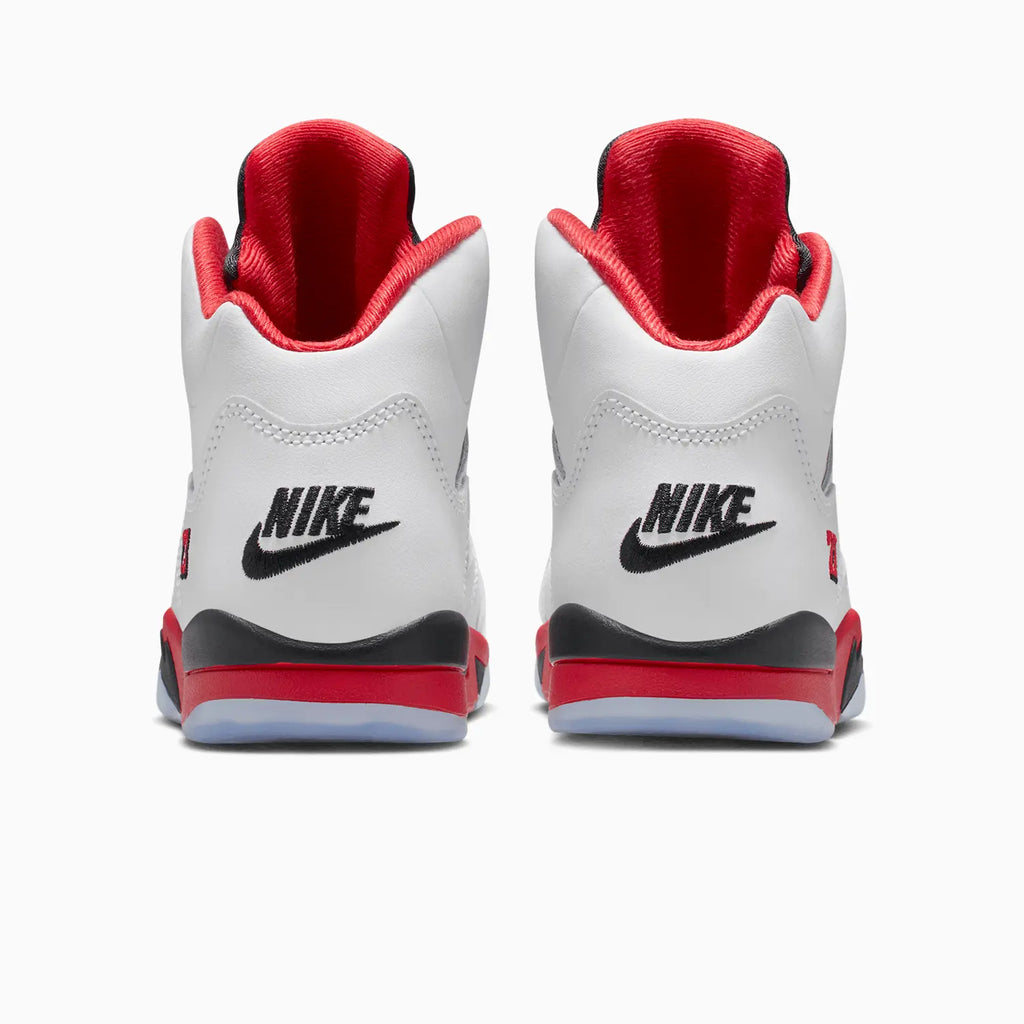 Jordan 5 Retro OG « Fire Red Black Tongue » pour enfant (maternelle)