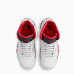 Jordan 5 Retro OG « Fire Red Black Tongue » pour enfant (maternelle)