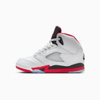 Jordan 5 Retro OG « Fire Red Black Tongue » pour enfant (maternelle)