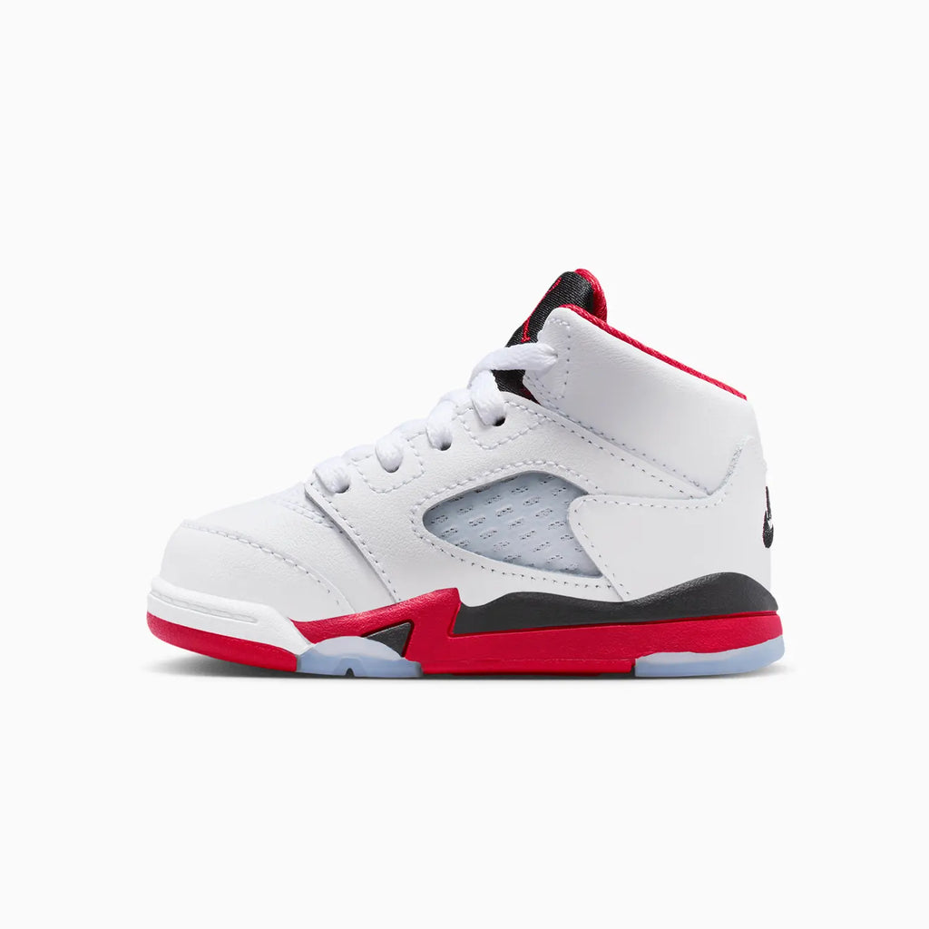 Air Jordan 5 Rétro OG 'Fire Red Black Tongue' pour tout-petits