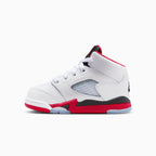 Air Jordan 5 Rétro OG 'Fire Red Black Tongue' pour tout-petits