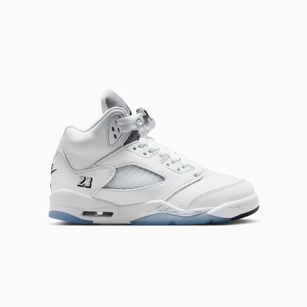 Air Jordan 5 Rétro « White Metallic » Enfant