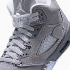 Air Jordan 5 Retro 'Wolf Grey' para niños de primaria