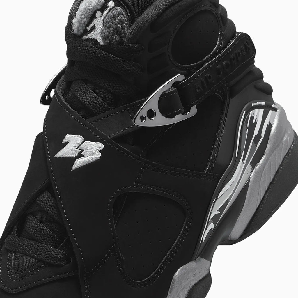 Air Jordan 8 Retro enfant « Chrome » (taille scolaire)