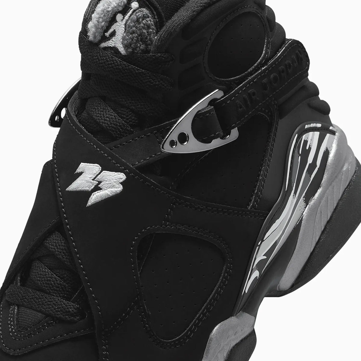Air Jordan 8 Retro enfant « Chrome » (taille scolaire)