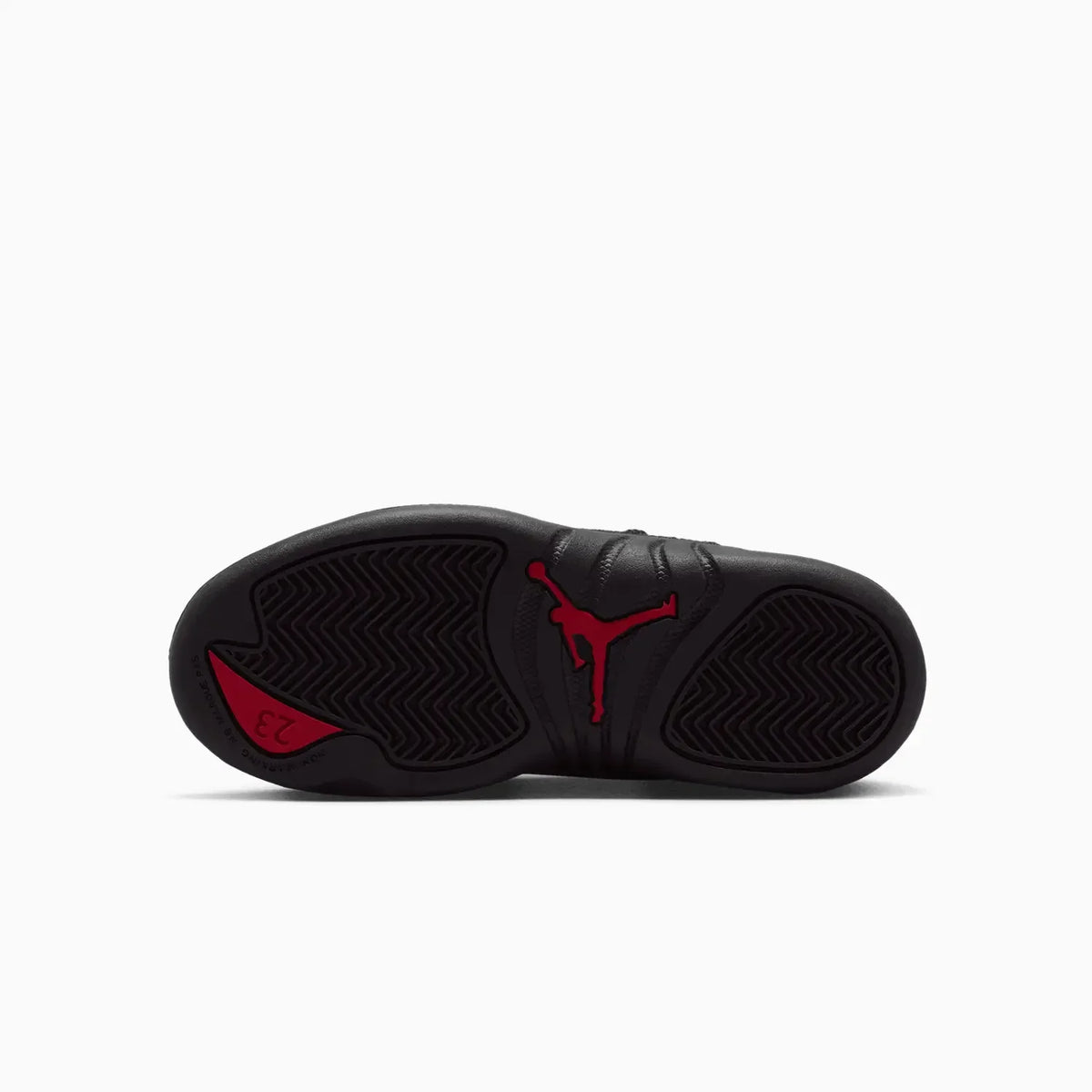 Jordan 12 Retro 'Bloodline' para niños de preescolar