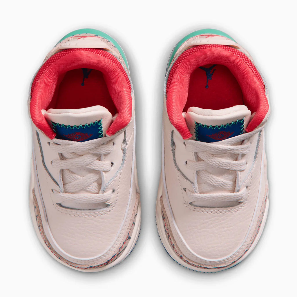 Jordan 3 Retro pour enfant 'Chalk and True Blue' (tout-petits)