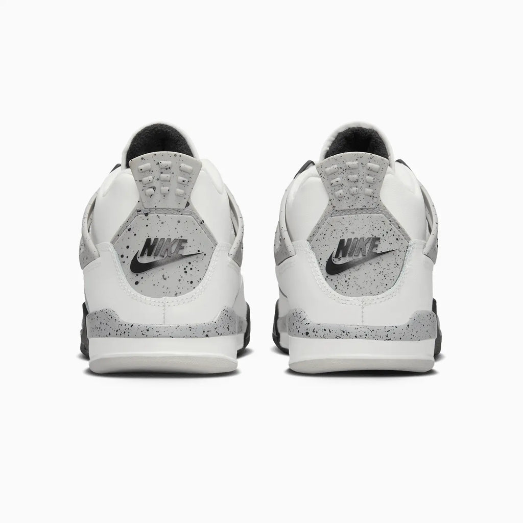 Kid's Jordan 4 Retro OG 'White Cement' Pre School
