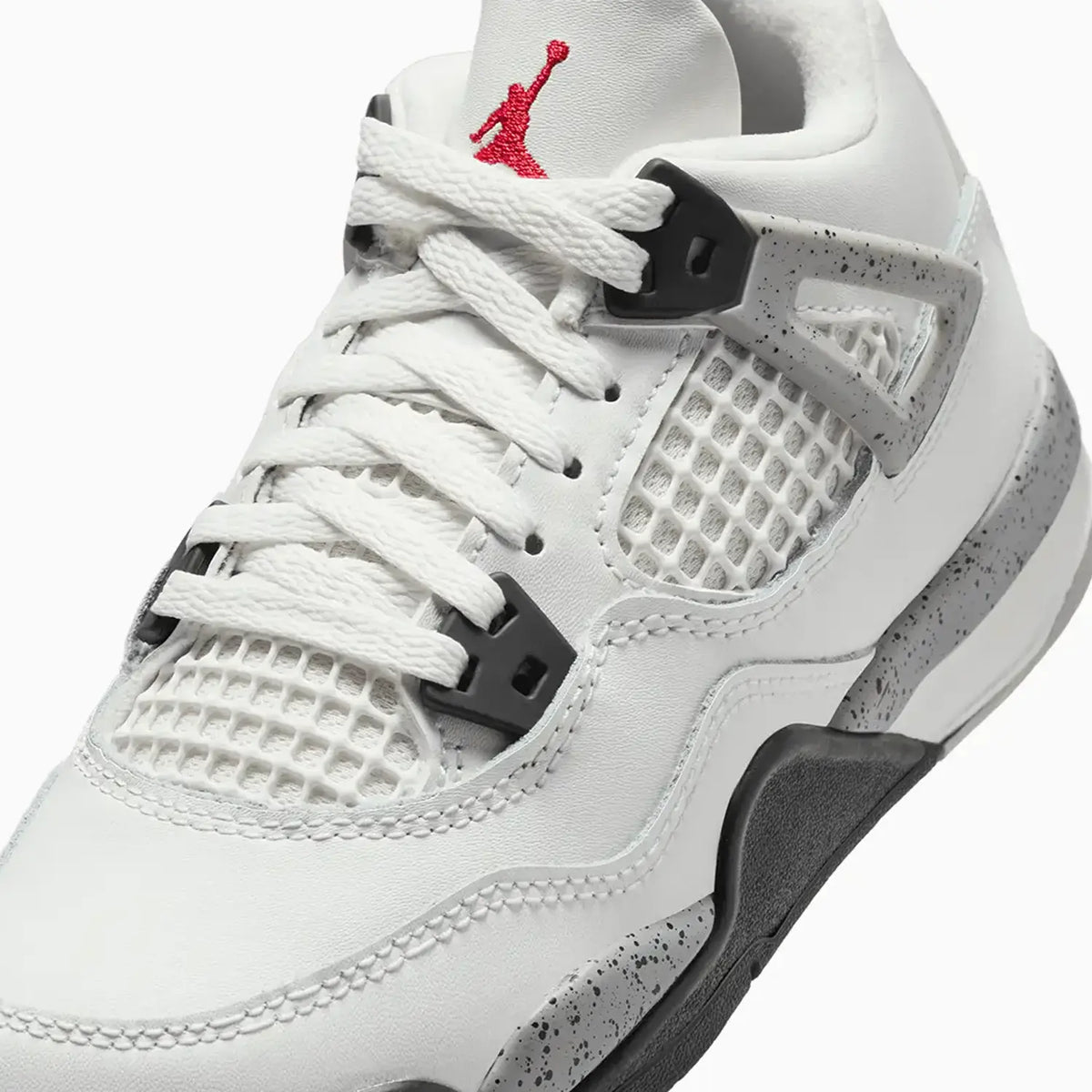 Kid's Jordan 4 Retro OG 'White Cement' Pre School