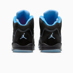 Jordan 5 Retro 'Black University Blue' para niños de preescolar