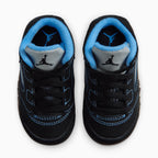 Kid's Jordan 5 Retro 'Black University Blue' Toddlers