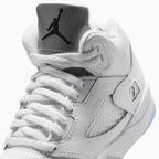 Jordan 5 Rétro pour enfant « White Metallic » (école maternelle)