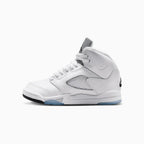 Jordan 5 Rétro pour enfant « White Metallic » (école maternelle)