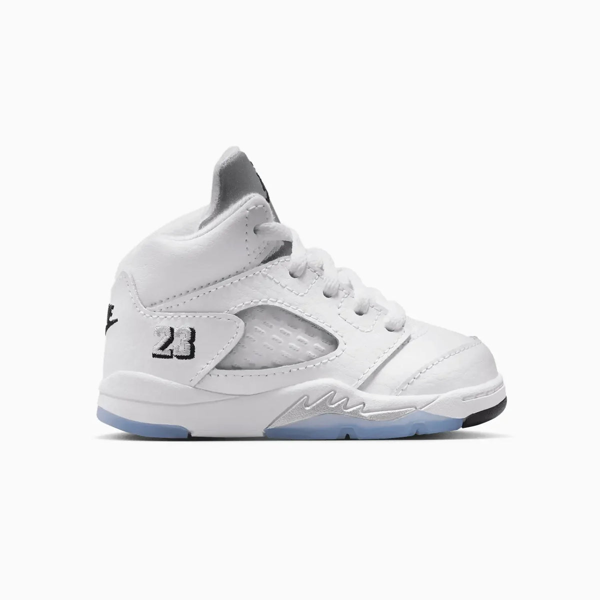 Kid's Jordan 5 Retro 'White Metallic' Toddlers