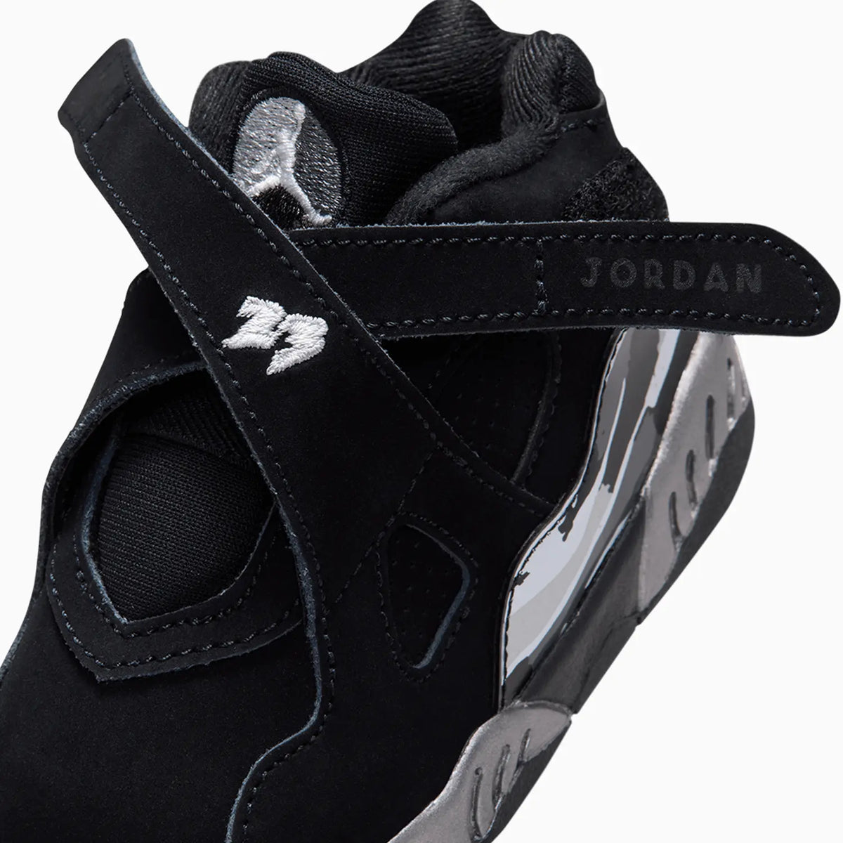 Kid's Jordan 8 Retro 'Chrome' Toddlers
