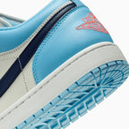 Air Jordan 1 Low 'Sail Blue Chill' pour homme