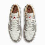Jordan 1 Low Homme « Sail Fire Red College Grey »