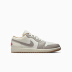 Jordan 1 Low Homme « Sail Fire Red College Grey »