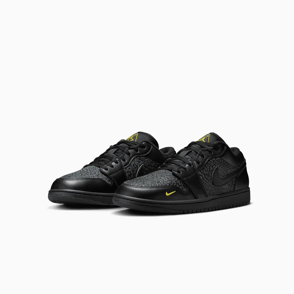 Men's Air Jordan 1 Low SE 'Black Elephant Print'