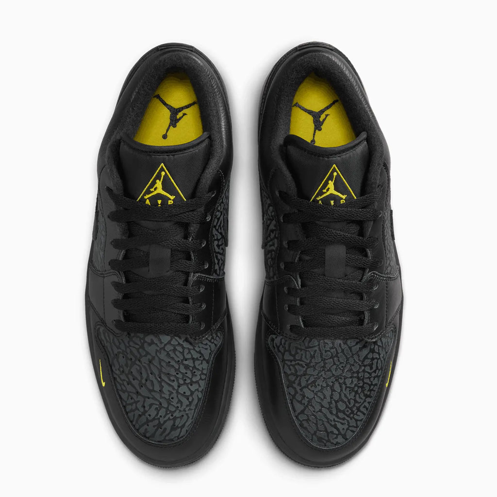 Men's Air Jordan 1 Low SE 'Black Elephant Print'