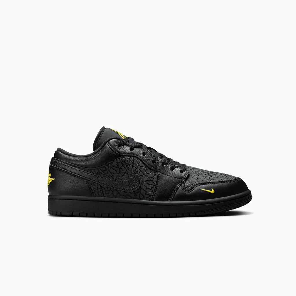 Men's Air Jordan 1 Low SE 'Black Elephant Print'