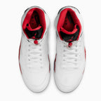 Jordan Air 5 Rétro OG pour Homme « Languette noire Feu rouge »