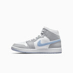 Air Jordan 1 Mid para mujer 'Wolf Grey Aluminum'