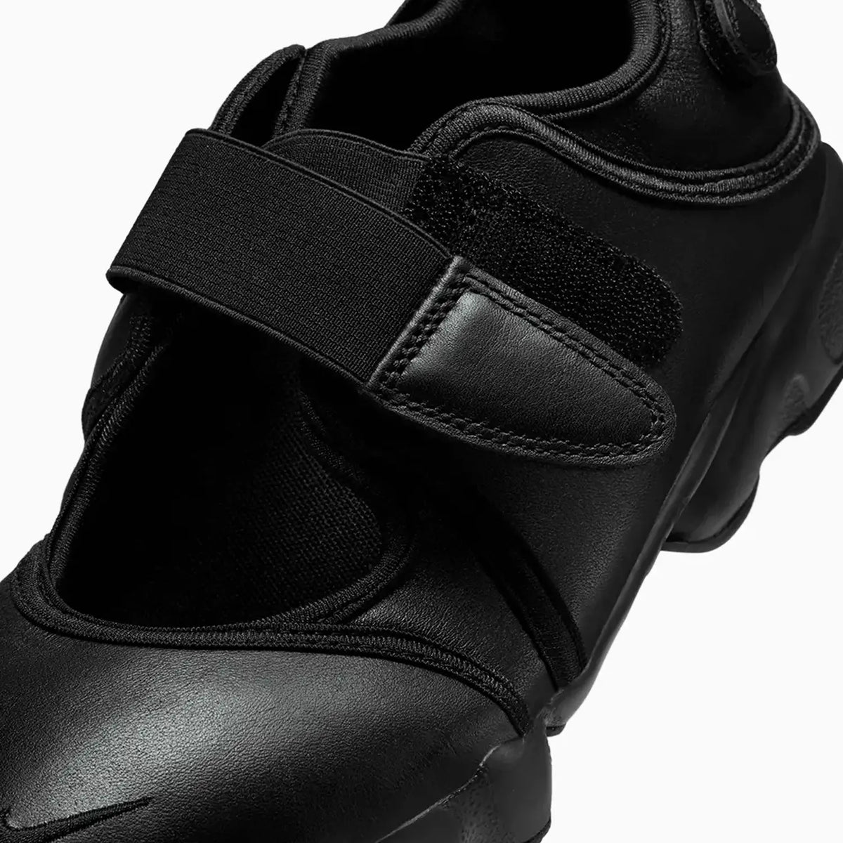 Women's Air Rift Leather 'Triple Black'