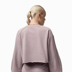 Women's Flight Cropped Fleece Open-Hem Outfit