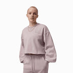 Women's Flight Cropped Fleece Open-Hem Outfit