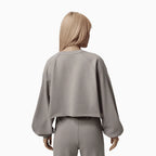 Women's Flight Cropped Fleece Open-Hem Outfit