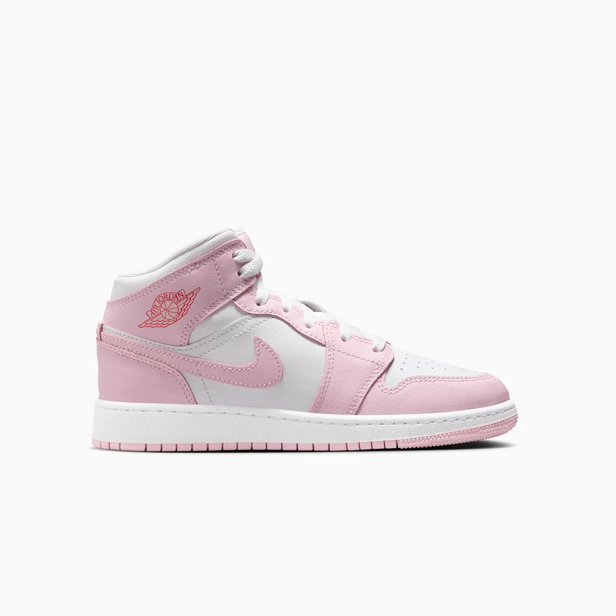 Kid's Air Jordan 1 Mid 'Pink Foam' Grade School