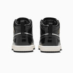 Jordan Enfant 1 Mid SE 'Black Metallic Silver' pour Jeune Enfant