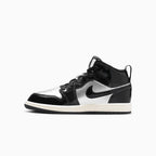 Jordan Enfant 1 Mid SE 'Black Metallic Silver' pour Jeune Enfant