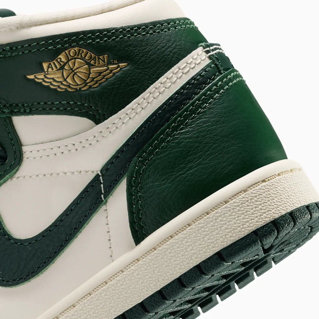 Kid's Air Jordan 1 Retro High OG 'Fir Pro Green' Pre School